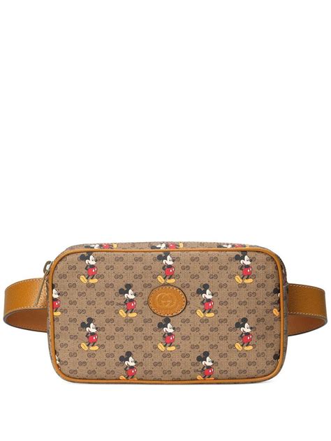 gucci x disney belt bag|gucci x disney mickey mouse.